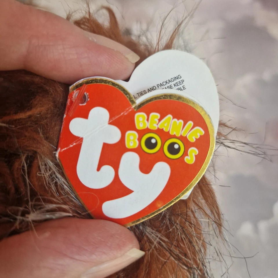 Cute Ty Orson the Ostrich Beanie Boos 15cm,  7th April Birthday  Plush With Tags - Image 3 of 4