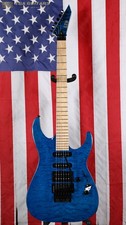 ESP LTD MH-203 QM - See Thru Blue