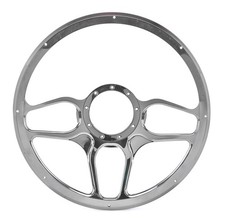Billet Specialties 34102 Win Lite 15.5 Polished Steering Wheel