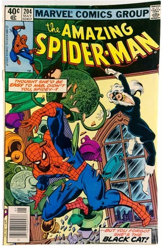 Amazing Spider-Man #204 1980 Marvel Comics FN Comic Book