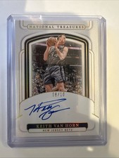 2024 Panini National Treasures Keith Van Horn On Card Gold Auto /10 ⭐️SSP⭐️🔥🔥