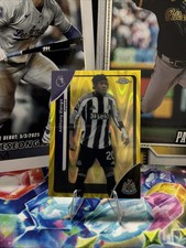 2026 Topps Chrome Premier League - Anthony Elanga Yellow Raywave /275