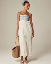 J.Crew Catania Crinkled Dress NWT XS