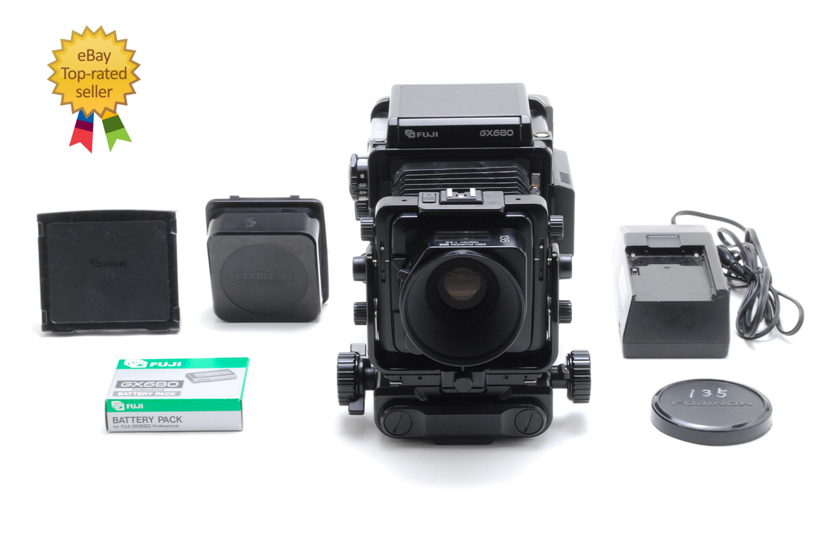 2 Batteries!! [EXC+5] Fuji Fujifilm GX680 Film Camera GX 135mm f5
