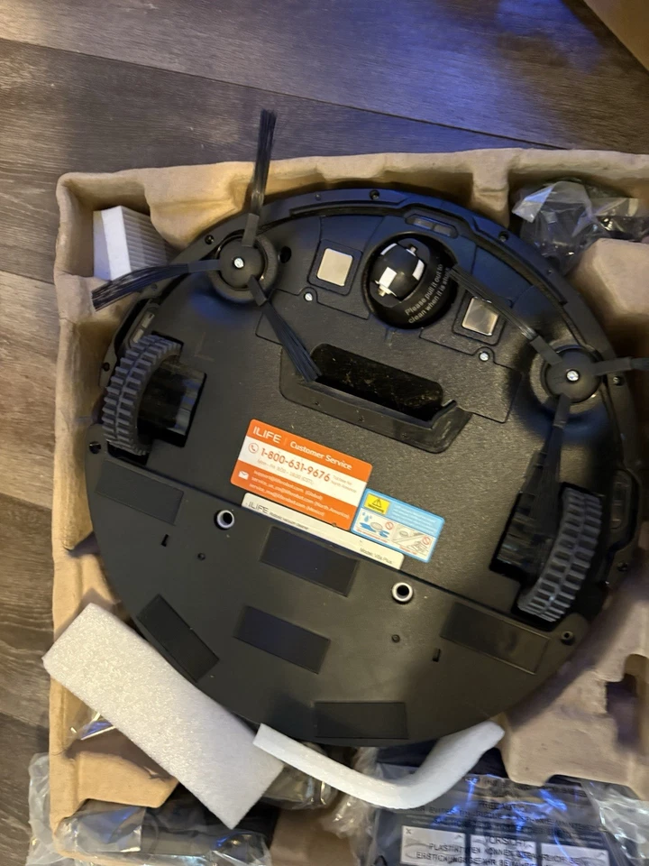 ILIFE V5s Plus Robot Aspirador/Fregona Combo, Funciona con 2.4G WiFi Alexa/Aplicación/Remoto Foto 3 de 3