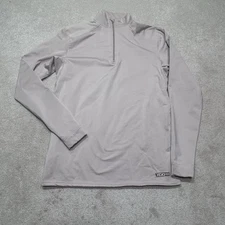 XGO Phase 4 Acclimate Dry 1/4 Zip Pullover Mens Medium Beige FR A1