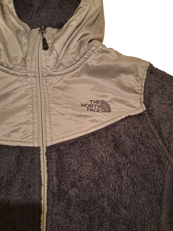 Womems The North Face Hooded Fleece Full Zip Navy Blue - Image 2 of 4
