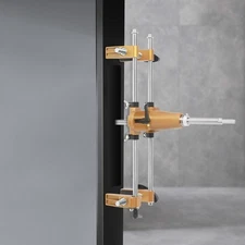 Door Lock Hole Opener Door Lock Installation Kit Lock Mortiser for Wooden Door