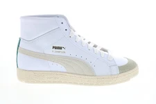 Puma Ralph Sampson 70 Mid Earthbreak Mens White Lifestyle Sneakers Shoes