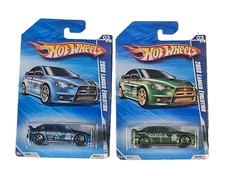 2008 '08 Mitsubishi Lancer Evolution Rare Nightburnerz 2 Variants! New On Card!