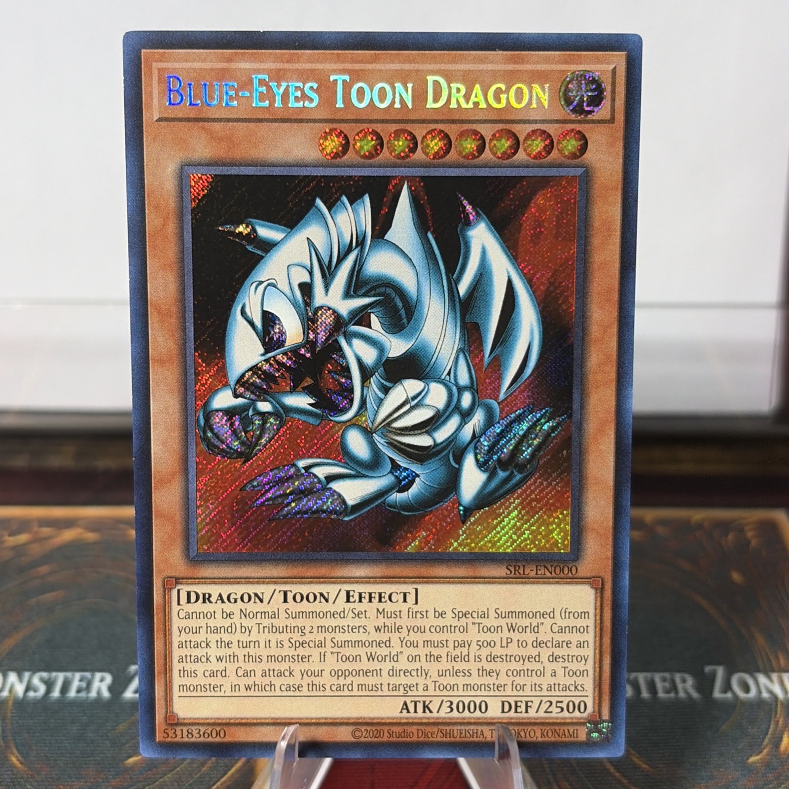 2023 Yu-Gi-Oh Spell Ruler English 25th Blue-Eyes Toon Dragon #SRL-EN000 ...