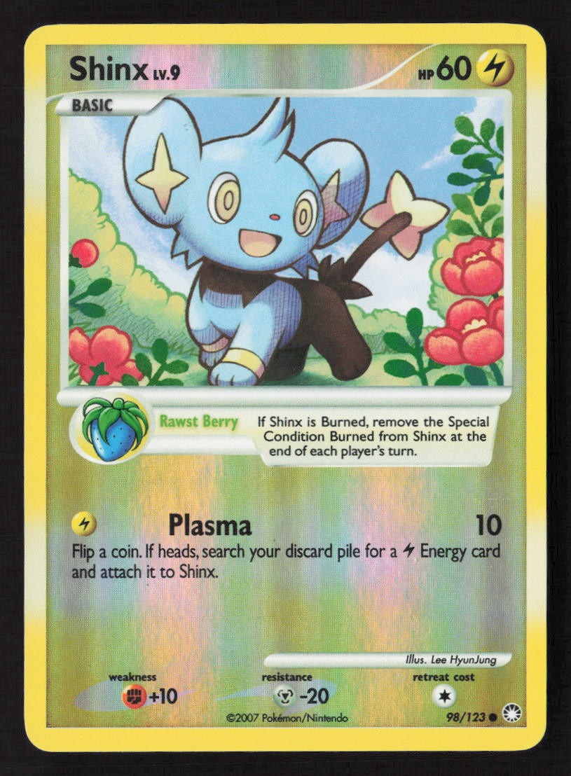 Shinx Common Mysterious Treasures 98/123 NM