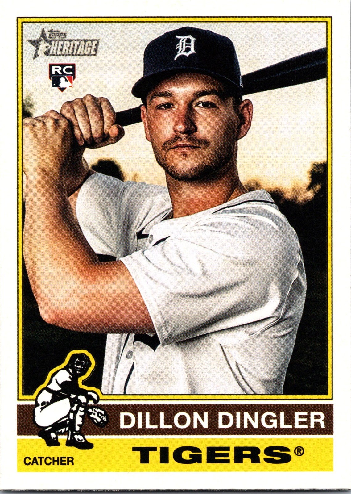 2025 Topps Heritage - Dillon Dingler #130 (RC)