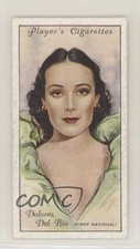 1934 Player's Film Stars Series 2 Tobacco Dolores Del Rio #15 1i3