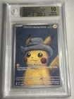 BGS 10 Van Gogh Pikachu with Grey Felt Hat SVP EN 085 Promo Pokemon Card English