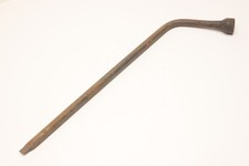 Vintage Car Truck Accessory Tire Iron Lug Wrench Bumper Jack Tool 3/4