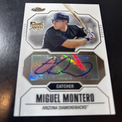 2007 Topps Finest - Miguel Montero #156 (AU) Diamondback s