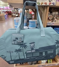 Trader Joe's Insulated Reusable DUSTY BLUE tote Bag 8 Ga NEW RELEASE- SHIPS 2DAY