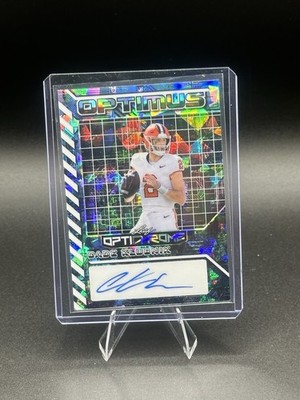Leaf 2025 Optichrome Optimus Autographs Cade Klubnik #OA-CK1 Auto NCAA 7/7