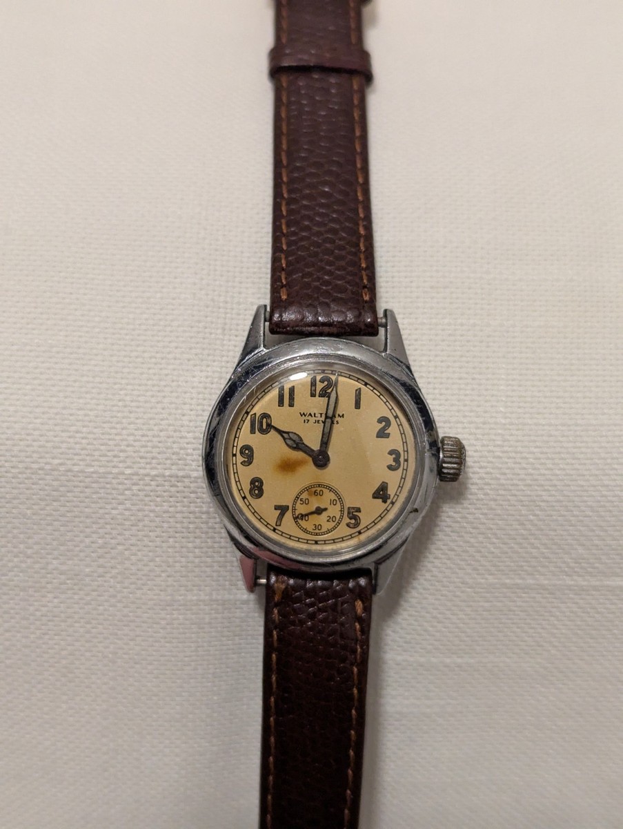 WWII US Army Ordnance Watch, ORD.DEPT USA OF-482793, Manual Wind
