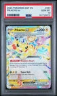 2024 Pokemon Pikachu EX Ssp En Surging Sparks 057/191 PSA 10 GEM MINT