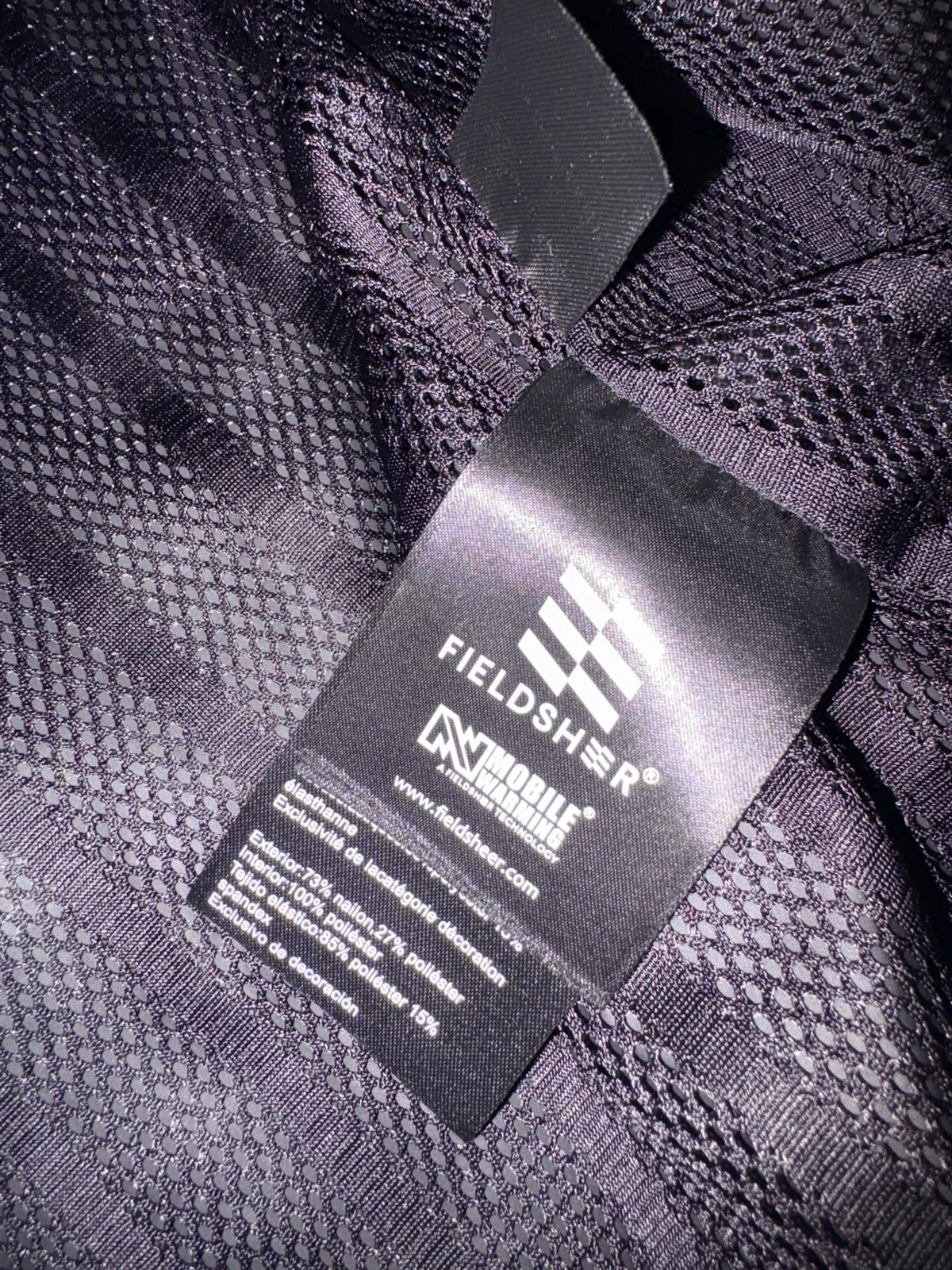 FIELDSHEER Men's Adventure Heather Grey Heated Jacket Large No Battery image 6