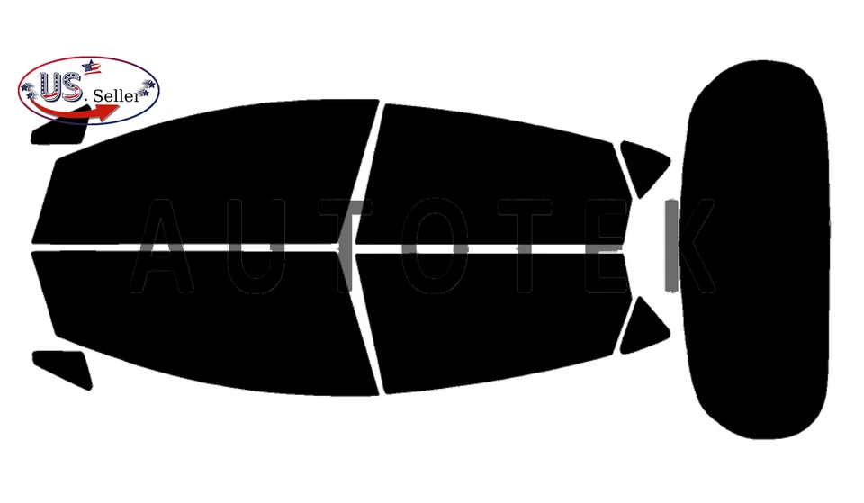 Película de ventana precortada en todos los lados cualquier tono para Ford Fiesta Hatchback 2011-2019 Foto 2 de 4