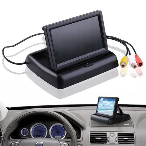 Car Backup Camera Rear View Parking System Night Vision+4.3" Mirror Monitor Kit - Picture 16 of 22