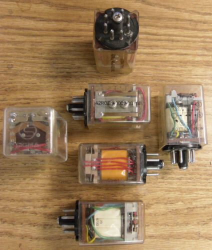 42ROZ-4000-ACG-SIL DPDT 5 Amp Relay - 8 Pin Octal - Sigma - Picture 3 of 3