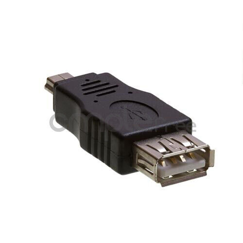 USB 2.0 Female to Mini 5Pin Male Converter Extension Adapter - Imagen 2 de 4