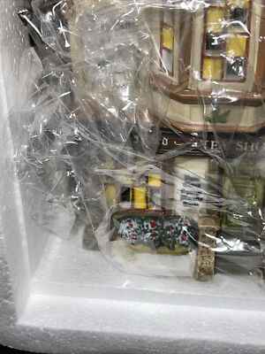 Department 56 Dickens Village Joseph Edward Tea Shoppe | Villaggio In Porcellana Illuminato