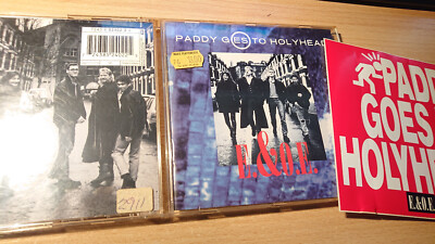 Paddy goes to holyhead - E. &. O.E. CD + Promo Aufkleber