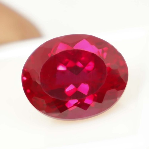 Natural Blood Mogok Red Ruby Oval Cut 9.05 Ct GIE Certified Loose Gemstone 982 - Picture 3 of 10