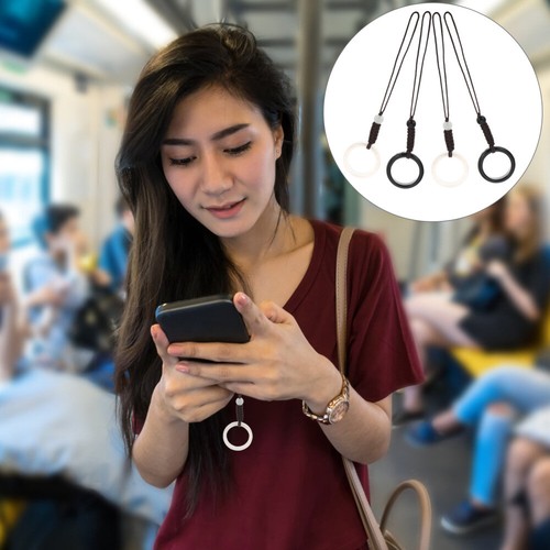 4 Pcs Handyriemen Telefonschmuck Zum Aufhängen Telefonanhänger Süß - Zdjęcie 3 z 12