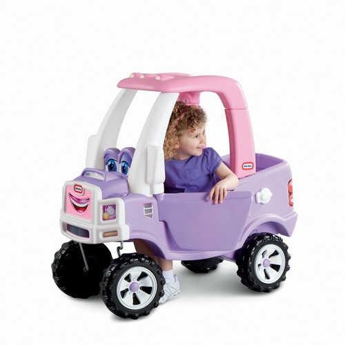 Princess Ride On Car Cozy Coupe Self Propelled Toddler Girl Kids Pink Truck Cute - Picture 2 of 3