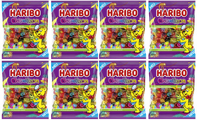 8 HARIBO CHAMALEON Fruit Flavor Gummy Candy Sweets Bags 175g 6.1oz