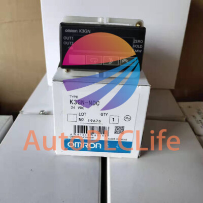 New Omron Digital Panel Meter K3GN-NDC 24VDC 1 year warranty #
