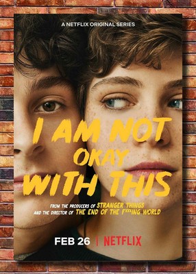 X611 I Am Not Okay With This Tv Movie Silk Poster Art 24x36 12x18 Ebay