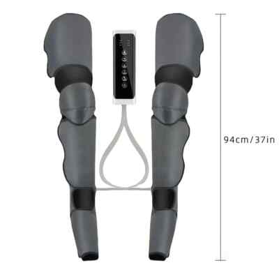 Air Compressor Whole Leg Massager w/Heat - Vericose Veins Cramps Swelling Edema