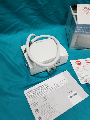 STIEBEL ELTRON Mini-E 3.5-1 Electric Tankless Water Heater,3500W New in Box - Picture 4 of 7