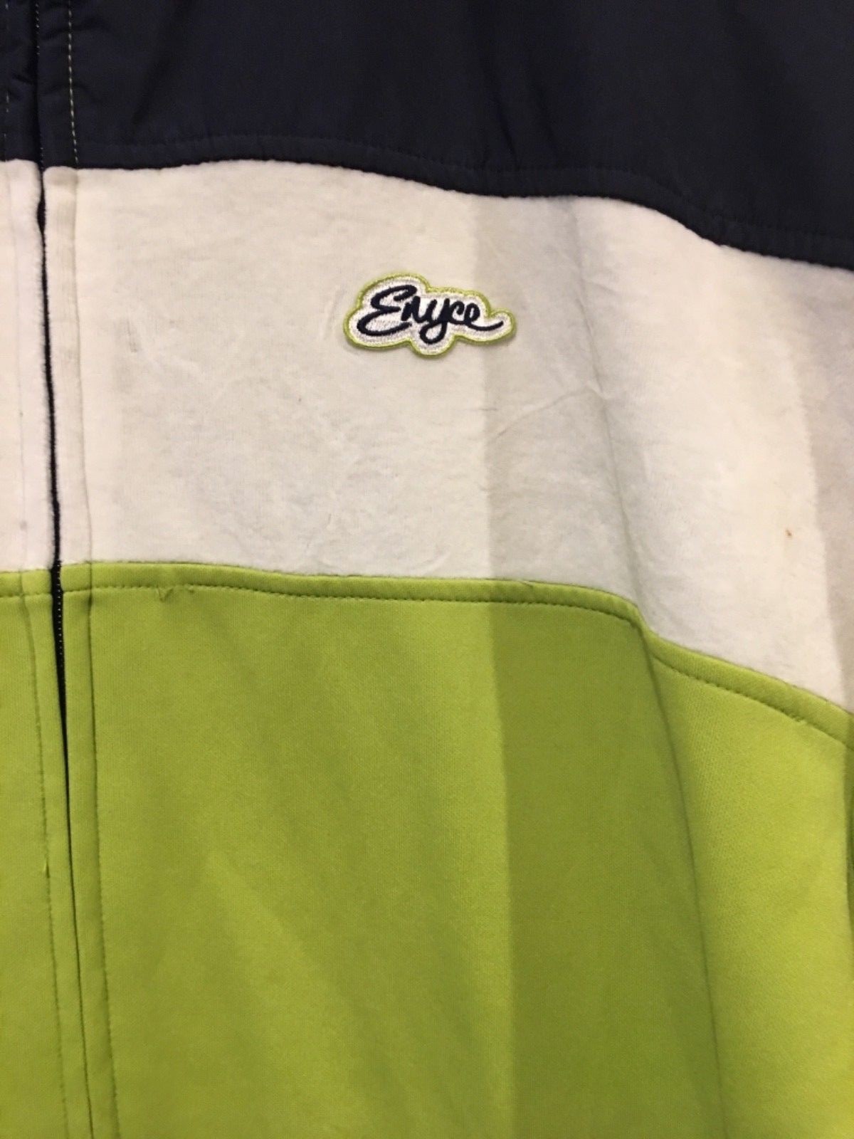 Men Vintage Enyce Clothing Co.Brand of Distinction Sweat Jacket SZ 3XL