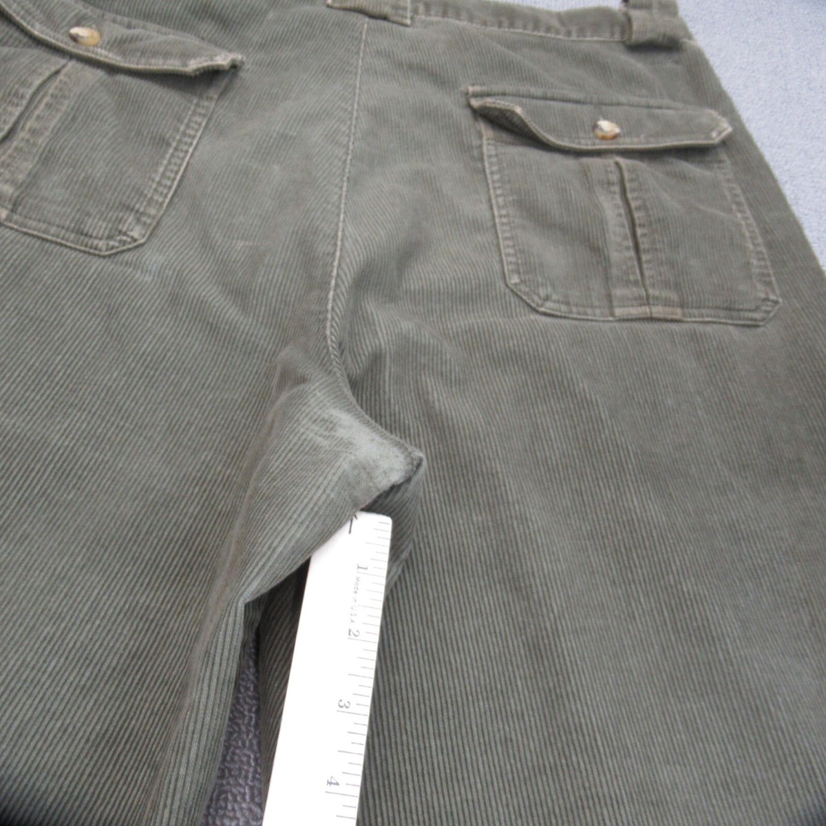 パンツ 80s Eddie bauer straight slacks grunge Vintage Eddie Bauer Pants Men's 36 x 32 Green 90s Straight