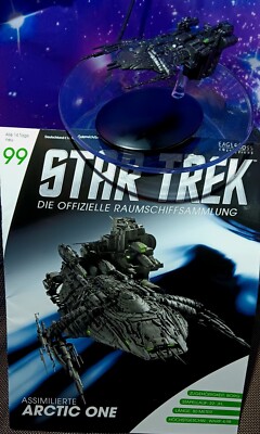 Eaglemoss Star Trek Raumschiffe, OVP mit Magazin - # St 99Assimilierte Arcticone