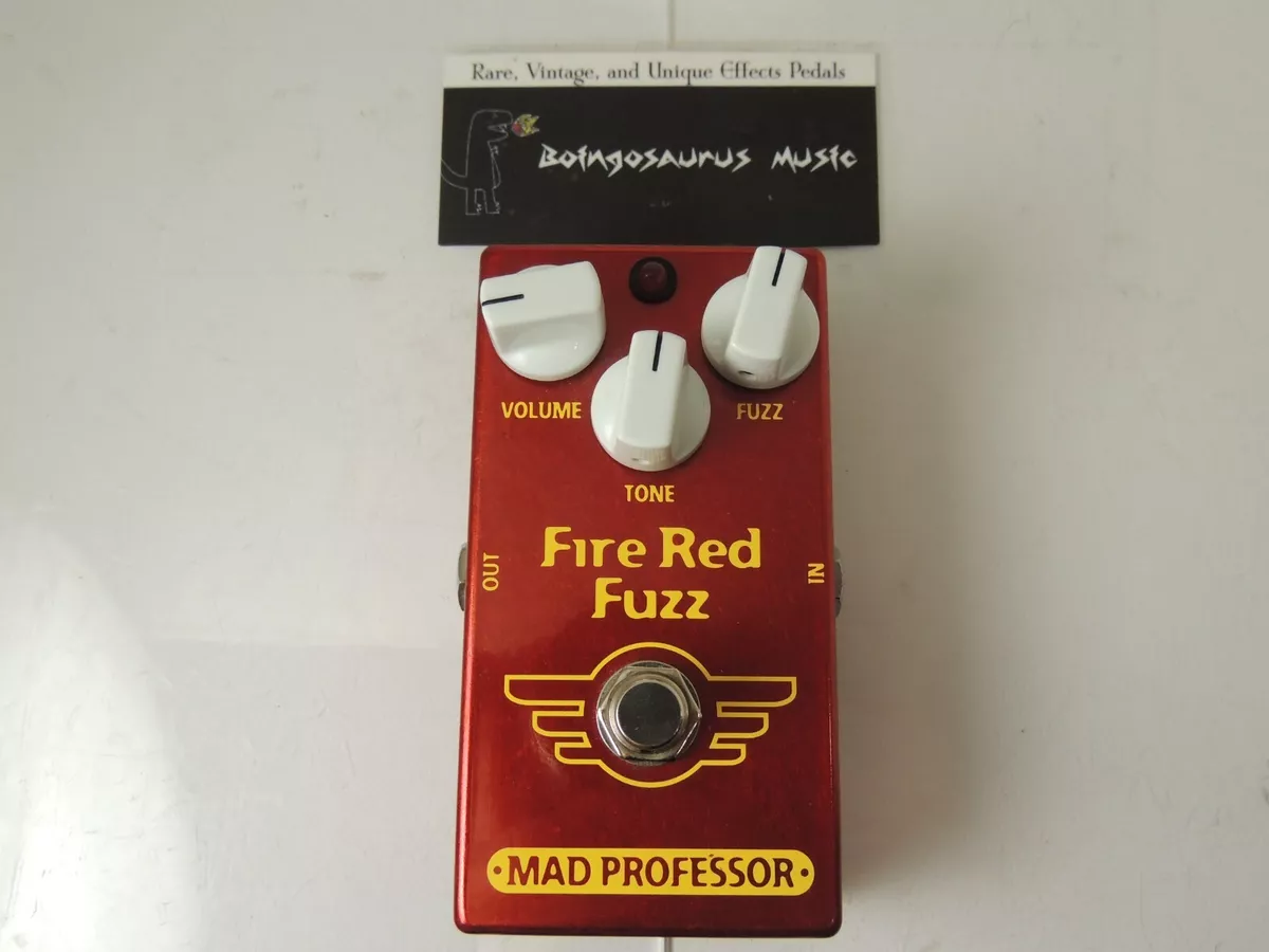 Mad Professor Fire Red Fuzz Effects Pedal Free USA S&H