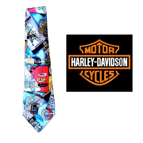 Harley Davidson Motorcycles Mens Tie By Nicole Miller… Gem
