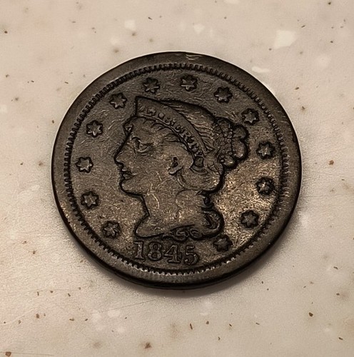 CENTAVO GRANDE 1845 y 1846 - Imagen 3 de 6
