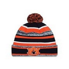 Auburn Tigers NWT Pom Knit NCAA Winter Hat New Era War Eagle new with tags AU