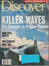 1994 DISCOVER Magazine Killer Waves, Mind over Matter, Brain Power, Star Watch
