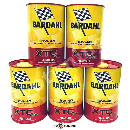 Bardhal Xtc C60 5W40 Aceite De Motor Sintético Lata Roja 5 Litros - Imagen 2 de 9