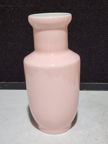 NWT Tozai Home 8.5" PASTEL PINK Vase Hand Crafted Decorative Bud Vase